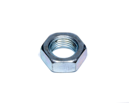 Jam Nut - 1/2-20 in Left Hand Thread - Steel - Zinc Oxide - Each