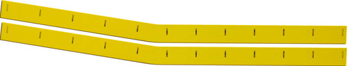 Wear Strip - MD3 - 119 x 3 in - Plastic - Yellow - Chevy Monte Carlo 1988 - Pair