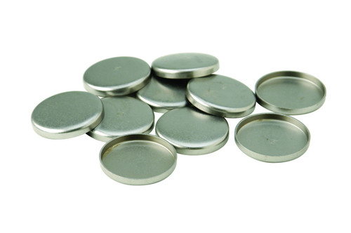 Camshaft Plug - Steel - Zinc Oxide - Ford Racing Blocks - Small Block Ford - Set of 10