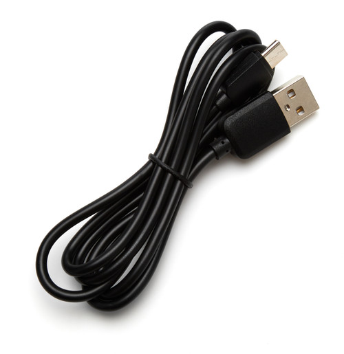 Data Cable - USB to USB-C - Rubber Coated - Black - Each