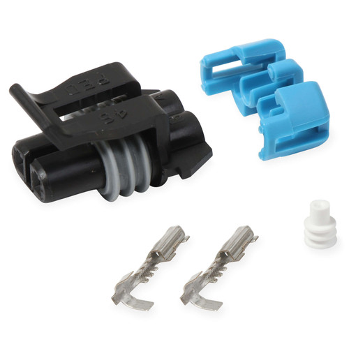 Electrical Connector - 2 Pin - Female - Plastic - GM Coolant Temp Sensor - Kit