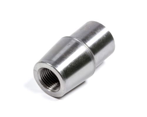 Tube End - Weld-On - Threaded - 5/8-18 in Left Hand Female Thread - 1-1/8 in Tube - 0.083 in Tube Wall - Chromoly - Natural - Each Tube End - Weld-On - Threaded - 5/8-18 in Left Hand Female Thread - 1-1/8 in Tube - 0.083 in Tube Wall - Chromoly - Natural - Each