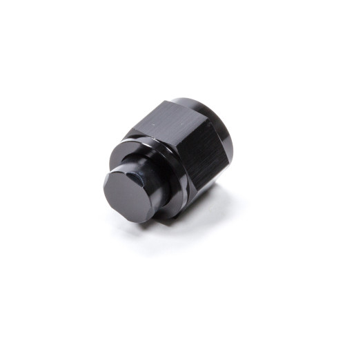Fitting - Cap - 6 AN - Aluminum - Black Anodized - Each