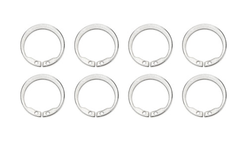 Snap Ring - 9/16 in Diameter - Steel - Natural - Axle Assembly Retainer Ring - Jesel Rocker Arms - Set of 8 Snap Ring - 9/16 in Diameter - Steel - Natural - Axle Assembly Retainer Ring - Jesel Rocker Arms - Set of 8
