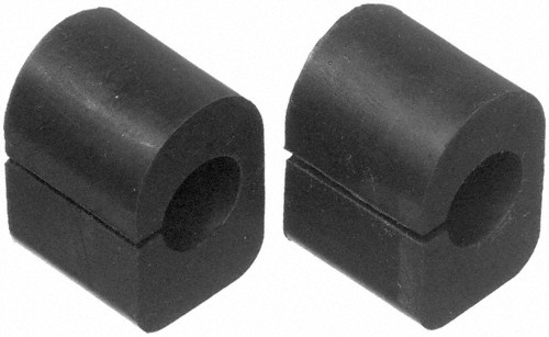 Sway Bar Bushing - Front - 0.77 in Bar - Rubber - Black - GM / Ford / Mopar - Pair