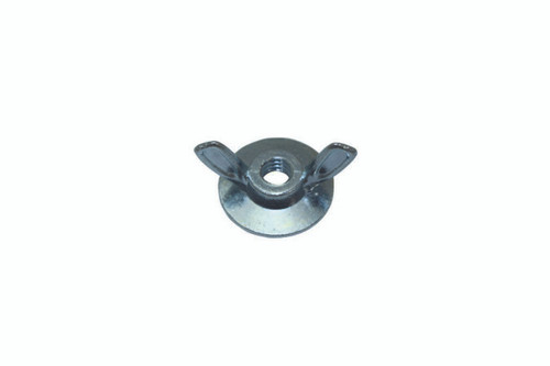 Air Cleaner Nut - Wing - 1/4-20 in Thread - Steel - Chrome - Each Air Cleaner Nut - Wing - 1/4-20 in Thread - Steel - Chrome - Each