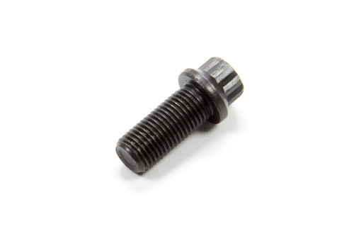 Bolt - 3/8-24 in Thread - 0.875 in Long - 12 Point Head - Steel - Black Oxide - Universal - Each