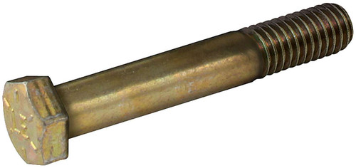 Birdcage Bolt - 1/2-20 in Thread - 3.5 in Long - Hex Head - Steel - Cadmium - Sprint Car Birdcage - Each