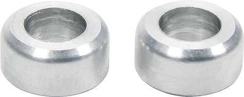 Carburetor Stud Spacer - 11/16 in ID - 5/16 in Height - Aluminum - Natural - Pair Carburetor Stud Spacer - 11/16 in ID - 5/16 in Height - Aluminum - Natural - Pair