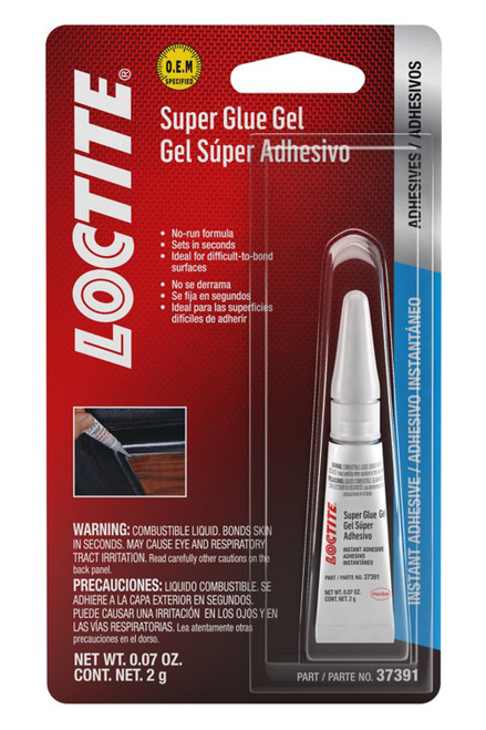 Super Glue - Quick Gel - 2 g Tube - Each Super Glue - Quick Gel - 2 g Tube - Each