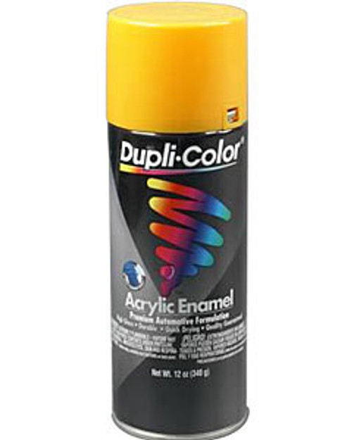 Paint - Dupli-Color - Acrylic Enamel - Gloss School Bus Yellow - 12.00 oz Aerosol - Each