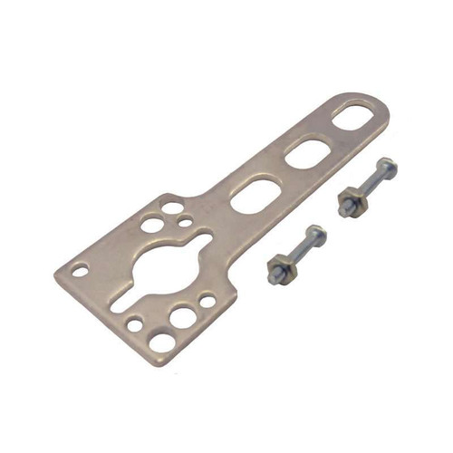 Nitrous Solenoid Bracket - Stud Mount - 1 Solenoid - Stainless - Natural - Nitrous Express Solenoids - Each