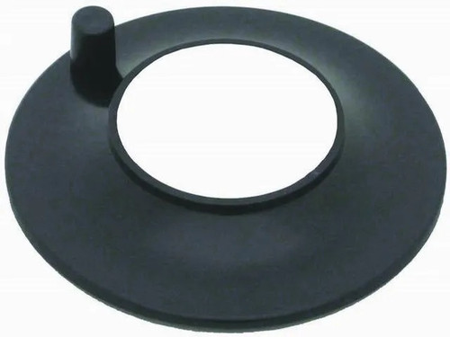 Air Cleaner Adapter - 5-1/8 in Air Cleaner to 2-5/8 in Carb Flange - 0.75 in Tall - Plastic - Black - Each Air Cleaner Adapter - 5-1/8 in Air Cleaner to 2-5/8 in Carb Flange - 0.75 in Tall - Plastic - Black - Each