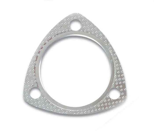 Collector Gasket - 2-1/2 in Diameter - 3-Bolt - Steel Graphite Laminate - Each