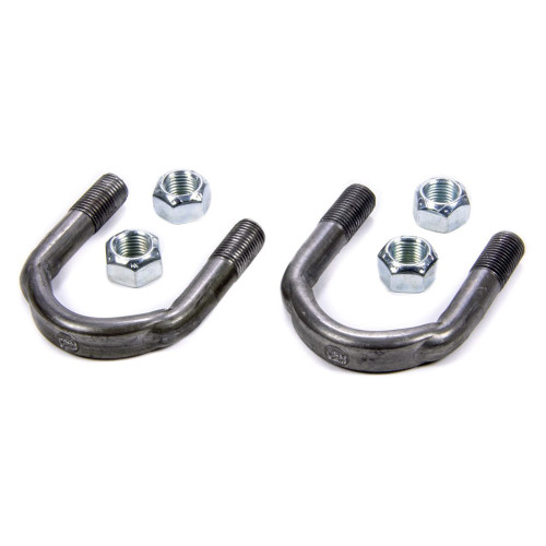 Universal Joint U-Bolt - 1.668 in Bolt Centers - 1-3/16 in Caps - Steel - Natural - 1350 U-Joint - Kit