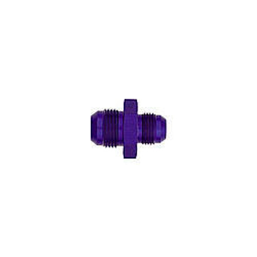 Fitting - Adapter - Straight - 6 AN Male to 4 AN Male - Aluminum - Blue Anodized - Each