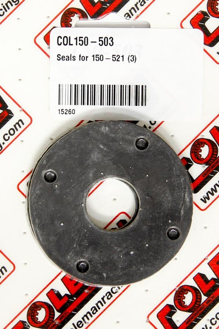 Axle Housing Seal Rebuild Kit - Replacement Seals - 2.625 in OD - 1.188 in ID - Rubber - Coleman Axle Seals - Set of 3