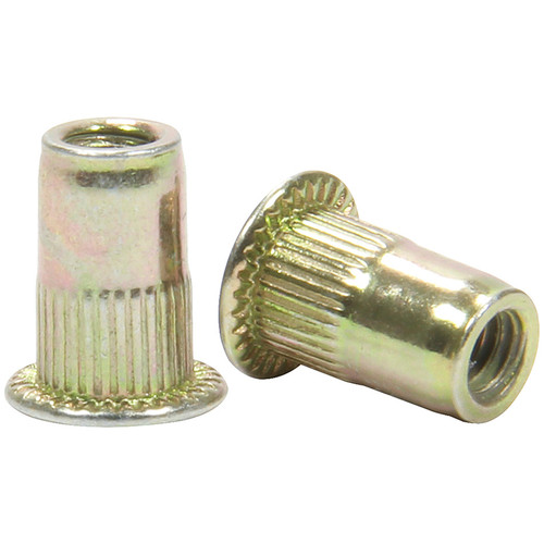 Threaded Insert - 8-32 Thread - Steel - Set of 10 Threaded Insert - 8-32 Thread - Steel - Set of 10