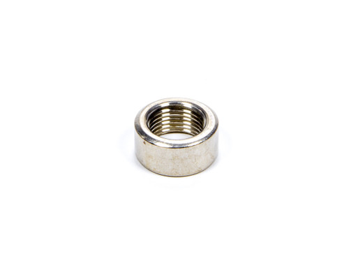 Oxygen Sensor Bung - Weld-On - 18 mm x 1.50 Female Thread - Stainless - Natural - Each