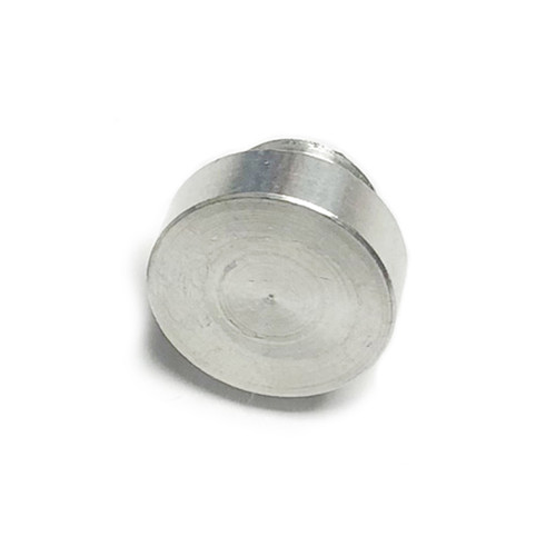 Radiator Transmission Cooler Plug - 1/2-20 in Male Inverted Flare - Aluminum - Natural - Each