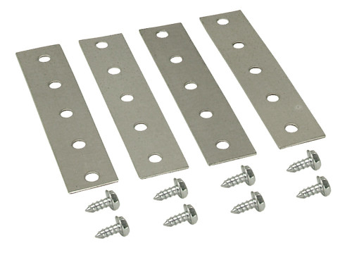 Fluid Cooler Mount Kit - Straps / Screws - Bendable - Steel - Kit