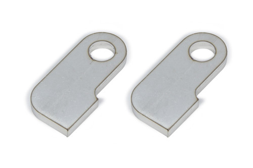 Header Tabs - 2 Tabs - Stainless - Natural - Pair