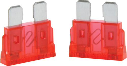 Fuse - ATC - 10 amps - Plastic - Red - Set of 5