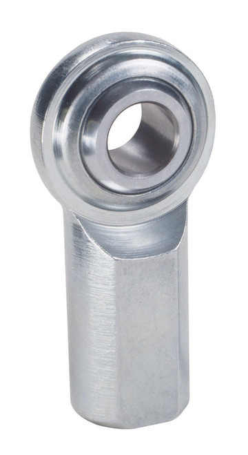 Rod End - CF Series - Spherical - 3/8 in Bore - 3/8-24 in Right Hand Female Thread - Steel - Zinc Oxide - Each