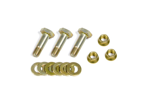 Fan Hardware - 3 Bolts / 3 Nuts / 6 Washers - Steel - Zinc Oxide - Race-Fan Blade - Kit