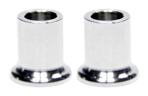 Tapered Spacer - 1/2 in ID - 1 in Thick - Aluminum - Natural - Universal - Pair