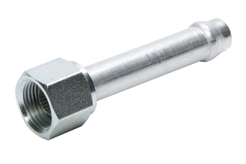 Fitting - Hose End - Straight - 5/8 in Hose Barb to 10 AN Female O-Ring - Aluminum / Steel - Cadmium / Natural - Each