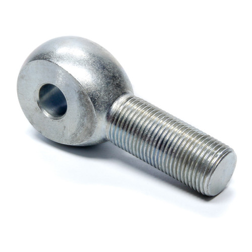 Rod End - Solid - 1/2 in Bore - 1/2-20 in Right Hand Male Thread - Steel - Zinc Oxide - Each