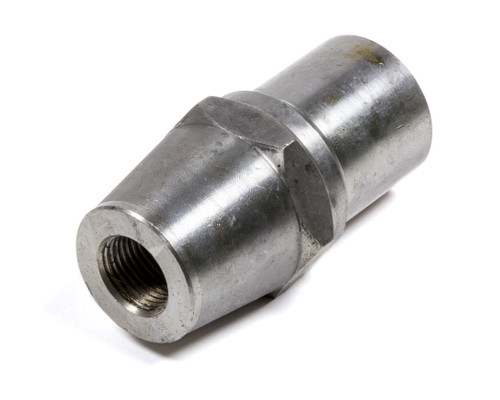 Tube End - Weld-On - Threaded - 5/8-18 in Left Hand Female Thread - 1-3/8 in Tube - 0.095 in Tube Wall - Chromoly - Natural - Each Tube End - Weld-On - Threaded - 5/8-18 in Left Hand Female Thread - 1-3/8 in Tube - 0.095 in Tube Wall - Chromoly - Natural - Each