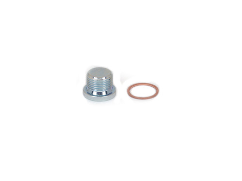 Oil Level Plug - 20 mm x 1.50 Thread - Allen Head - Copper Washer - Canton Oil Pans - Each