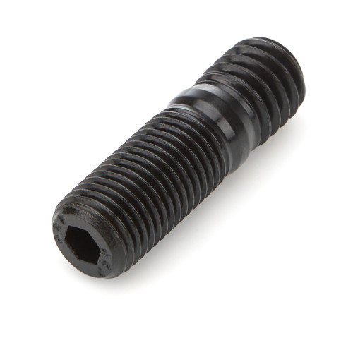 Stud - 3/8-16 and 3/8-24 in Thread - 1.25 in Long - Broached - Chromoly - Black Oxide - Universal - Each
