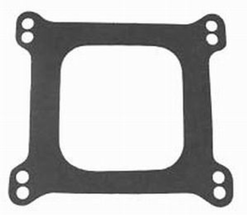 Carburetor Base Plate Gasket - 4-Barrel - Open - Composite - Square Bore - Pair