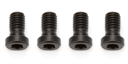 Bolt - 7/16-14 in Thread - 0.75 in Long - Torx Head - Nuts Included - Chromoly - Black Oxide - Set of 4
