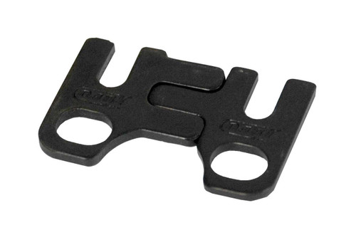 Pushrod Guide Plate - 5/16 in Pushrod - Flat - Adjustable - Steel - Black Oxide - Small Block Chevy / Small Block Ford - Each