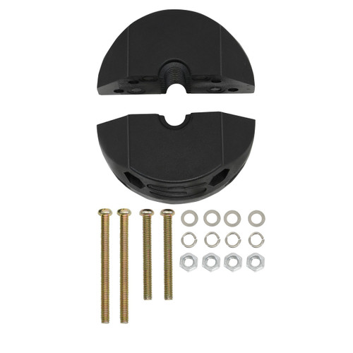 Winch Snubber - 5/16 to 1/2 in Ropes - Polyurethane - Black - Each