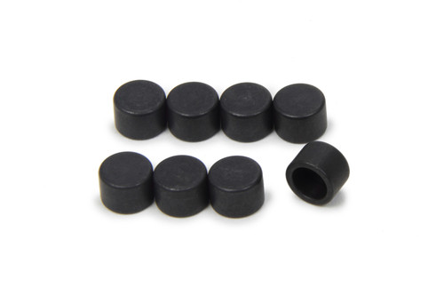 Valve Lash Cap - 0.080 in Thick - 7 mm Valve Stems - Minimum 0.290 in Tip - Non-Rotating - Steel - Natural - Set of 8