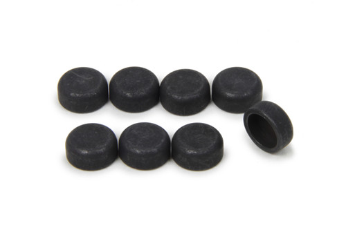 Valve Lash Cap - 0.080 in Thick - 11/32 in Valve Stems - Minimum 0.250 in Tip - Non-Rotating - Steel - Natural - Set of 8 Valve Lash Cap - 0.080 in Thick - 11/32 in Valve Stems - Minimum 0.250 in Tip - Non-Rotating - Steel - Natural - Set of 8