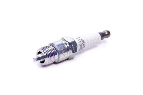 Spark Plug - NGK V-Power - 14 mm Thread - 0.460 in Reach - Tapered Seat - Stock Number 6945 - Resistor - Each