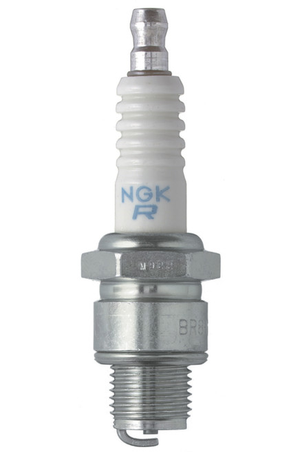 Spark Plug - NGK Standard - 14 mm Thread - 0.490 in Reach - Gasket Seat - Stock Number 4322 - Resistor - Each