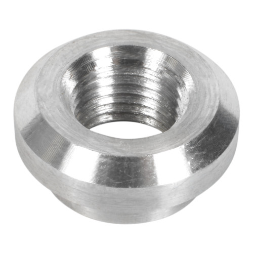 Bung - 1/4 in NPT Female - Weld-In - Aluminum - Natural - Each