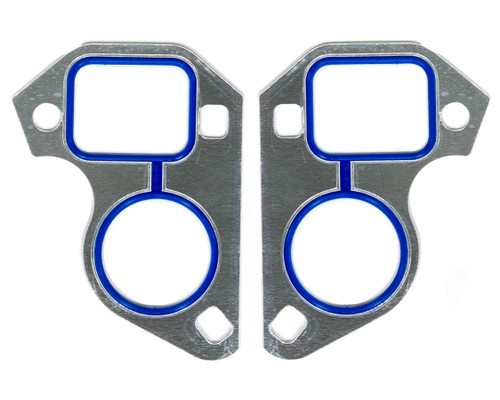 Water Pump Gasket - Aluminum / Rubber - GM LS-Series - Pair