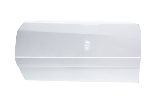 Door - Driver Side - Street Stock - Steel - White Paint - Chevy Monte Carlo 1988 - Each