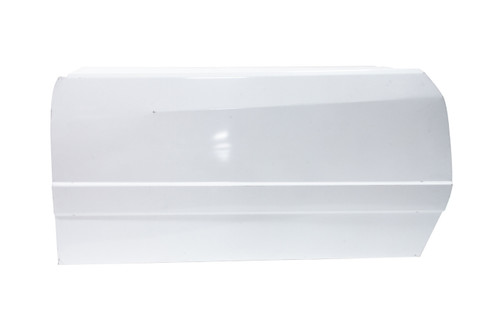 Door - Passenger Side - Street Stock - Steel - White Paint - Chevy Monte Carlo 1988 - Each