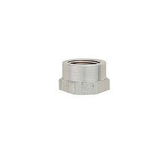 Bung - 1/8 in NPT Female - Weld-On - Raised Surface Fit - Aluminum - Natural - Each