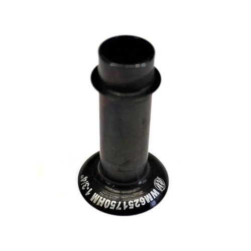 Rod End Bushing - 5/8 to 1/2 in Bore - 1-3/4 in Long - High Misalignment - Steel - Black Oxide - Each