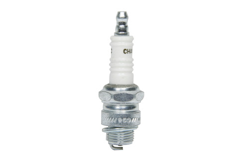 Spark Plug - Champion Copper Plus Small - 14 mm Thread - 0.375 in Reach - Gasket Seat - Resistor - Each